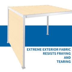 3'X6' Wheat HDPE Sun Shade Cloth