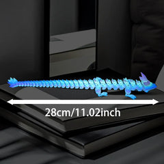 Diamond Pattern Dragon Realistic Brick Texture Cute And Easy To Store Home Decoration Collection Ornaments Suitable For Dinosaur Lovers