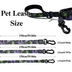 UV Printing Camouflage Embossed Pet Leash Set Is A Perfect Combination Of Style And Functionality Specially Designed For Pets' Outdoor Activities. Every Detail From Craftsmanship To Material Selection
