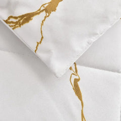 Marble White Duvet Cover Set