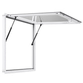 36x36in Concession Stand Serving Window Food Truck Service Awning Aluminum Alloy