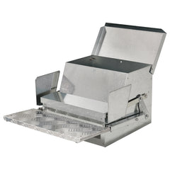 30 lbs Capacity Automatic Chicken Poultry Feeder with a Galvanized Steel and Aluminium Build, Weatherproof Design