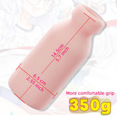 Milker Stroker Male Masturbator 0.77lbs, Mini Home Dorm Private Use Toys, Male Pleasure Doll With Textured Tunnel, Portable Pocket Vagina, Male Penis Glans Trainer