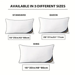 Bed Pillows Blue, 1pack