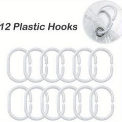METABEST 3D Pebble Pattern Shower Curtain Liner Made Of Durable PEVA With Heavy-Duty Magnets For Showers And Tubs, 71 X 71 Inches, With 12 Hooks