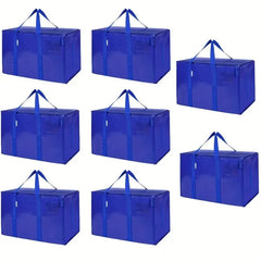 Large Mobile Bag With Zipper And Handle, Heavy-duty Storage Tote Bag Mobile Box, Saving Space, Shelf Baskets