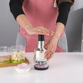 Vegetable Fruit Salad Onion Garlic Food Hand Chopper Cutter Slicer Peeler Dicer