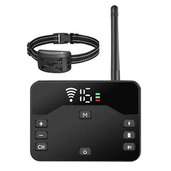 Wireless Electric Dog Fence Waterproof Pet Shock Boundary Containment System Electric Training Collar For Small Medium Large Dogs