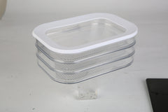 2Pcs Deli Meat Container With Lid For Fridge Stackable Bacon Container Clear Food Storage Box With Lid Meal Prep Container For Lunch Meat Salami Cold Nuts