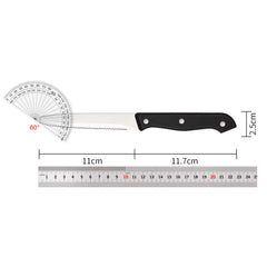 12-piece Kitchen Knife And Accessory Set With High-carbon Stainless Steel Blades, Including Meat And Steak Knives, With ABS Handles