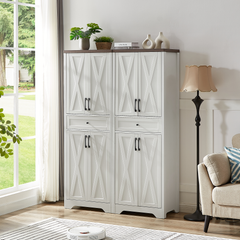 68 High Living Room Sideboard, Multi-functional Combination TV Cabinet Sideboard, Large Capacity Storage Cabinet, Can Be Used In Living Room, Bedroom,office Area, 23.7L X 15.0W X 68H