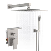 Rainwater Shower System With Storage Rack, Unable To Ship On Weekends