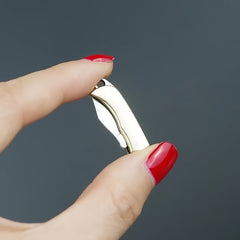 Mini Knife In Unstreaked Yellow