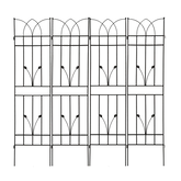 4 Pack Metal Garden Trellis 71" X 17.7" Rustproof Trellis For Climbing Plants Outdoor Flower Support