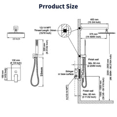 Metal Shower Faucets