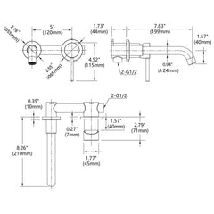 Wall-mounted Faucets