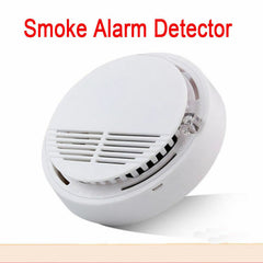 (4 Pack) Smoke Alarm Detector Home Fire Safety Sensor Alert Battery Included (Logistics Only For USPS.TK/TMEU Only For Self-pickup)