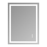 24x32 Inch Frameless Tempered Glass With Dual LED Light Strips For Front And Rear Illumination, Unable To Ship On Weekends, USPS, FedEx