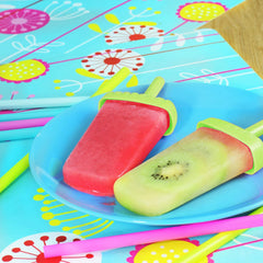 1 Set 6 Cavity Popsicle Molds Reusable Ice Cream DIY Ice Maker Ice Bar Maker Plastic Popsicle Mold For Homemade Iced Snacks