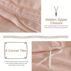 Serta Simply Clean Pleated Duvet Cover