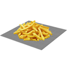1Pc BBQ Grill Mat Non-Stick Mesh Mat Baking Sheet Liner Reusable Reversible Washable For Outdoor Gas Charcoal