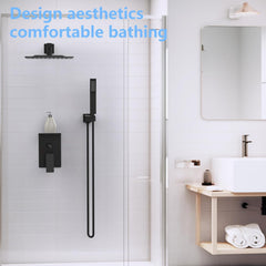 Rainwater Shower System With Storage Rack, Unable To Ship On Weekends