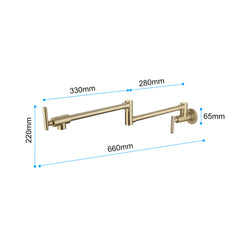 Wall Mounted Boiler Water Faucet
