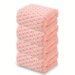 Waffle Ultra-soft Bath Towel 4/1pc, Super Absorbent And Quick-drying Adult Ultra-fine Fiber Towel, Quick-drying Textured Towel, Soft Spa And Fitness Travel Towel, Durable, Suitable For Daily Use