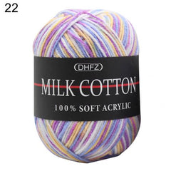 Three Section Dyed Multi-color Jacquard Score Lines With Medium Thick Lines