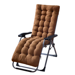 1Pc Chaise Lounger Cushion Recliner Rocking Chair Sofa Mat Deck Chair Cushion Chair Not Inlcuded Standard Type