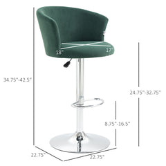 Adjustable Bar Stools Set of 2