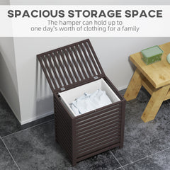 55 L Laundry Basket with Lid