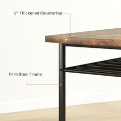 3-Piece Small Dining Table Set for 2
