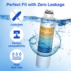 2 Pack Refrigerator Water Filter Replacement For Water Filter HAF-CIN EXP, DA29-00020B, HAF-CIN, DA29-00020B-1, RF28HMEDBSR, RF263BEAESR, RS25J500DSR, RF263TEAESG, HDX FMS-2, DA97-08006A-1