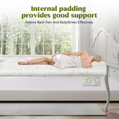 Skin-friendly Bamboo Fiber Waterproof Fitted Sheet - A Must-have For Mattress Protection Super Soft To The Touch