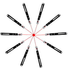 650nm Red Laser Pointer Pen Light Visible Single Beam AAA Lazer Torch 10PCS 9900 Miles Mini Small Teaching Pen Light Pet Toys