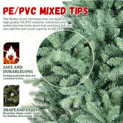 Artificial 5ft Blue Green Tint Christmas Tree