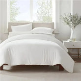 Serta Simply Clean Pleated Duvet Cover King