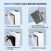 4 Stage Medical Grade HEPA Filter For SimPure HP5 AirMax8L Air Purifier