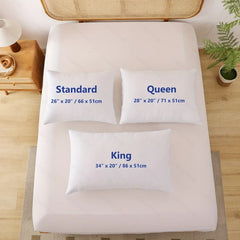 White King Size Extra Firm-pillow 2500