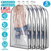 5-piece Set Of Hanging Clothes In A Bag Dustproof And Waterproof
