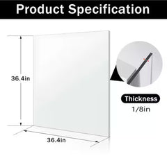 Clear Acrylic Sheet, 0.125Inch Thick