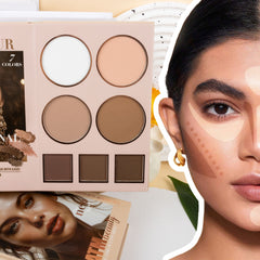 Professional Nude Makeup Palette Set, 67 Colors With Eyeshadow, Highlighter, Blush, Contour For Full Face Looks