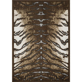 Hide GC CHD1001 Brown 5 Ft. 3 In. X7 Ft. Area Rug