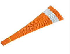 50PC Hollow Snow Pole With High Visibility Reflective Design, Suitable For Road/House/Driveway Snow Removal Indication