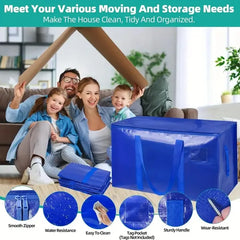 Large Mobile Bag With Zipper And Handle, Heavy-duty Storage Tote Bag Mobile Box, Saving Space, Shelf Baskets