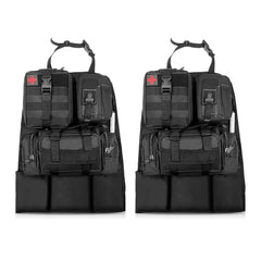 2 Set-Storage Bag, Back Seat Organizer With 3 Detachable Pouches, Tool Room, Warehouse, Outdoor Activity Use