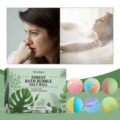 OceAura Fragrant Shower Ball, Plant-Scented Shower Ball Cleans And Moisturizes The Body With A Colorful And Fragrant Shower Ball