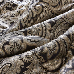12 Piece Comforter Set With Cotton Bed Sheets Black King