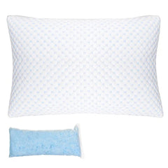 1Pc Shredded Memory Foam Pillow Adjustable Cool Pillow With Extra